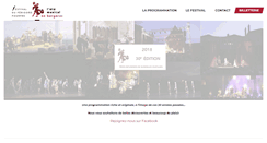 Desktop Screenshot of festivalbergerac.com